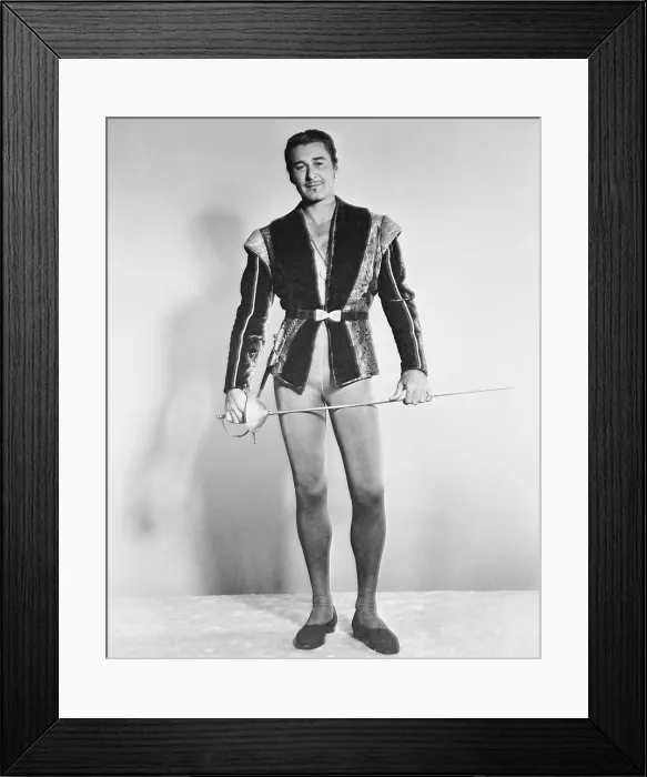 Framed Print : ADVENTURES OF DON JUAN, Errol Flynn, 1948 Framed Print : ADVENTURES OF DON JUAN, Errol Flynn, 1948