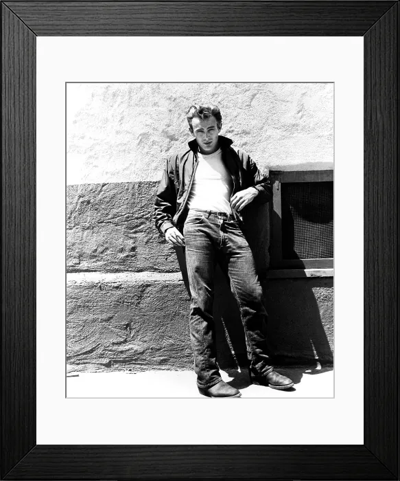 Framed Print : REBEL WITHOUT A CAUSE, James Dean, 1955
