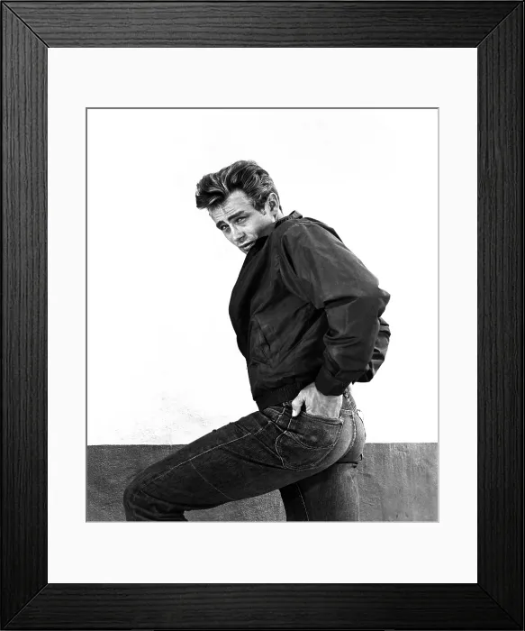 Framed Print : REBEL WITHOUT A CAUSE, James Dean, 1955