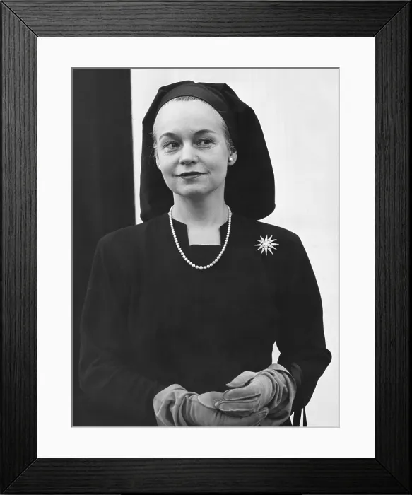 Framed Print : Former Commander of the WACS, Col. Oveta Culp Hobby, visited the White House. Oct. 31, 1945 Framed Print : Former Commander of the WACS, Col. Oveta Culp Hobby, visited the White House. Oct. 31, 1945