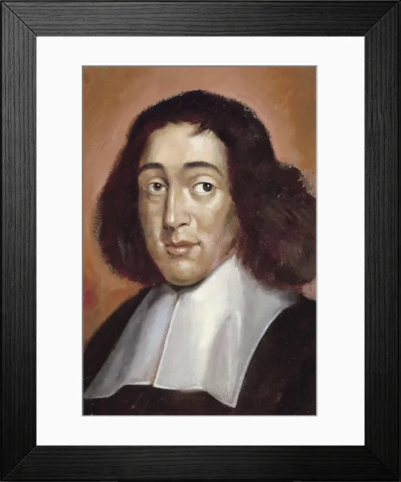 Framed Print : SPINOZA, Benedict de (1632-1677). Portrait of Baruch Spinoza. Oil on canvas. Private Collection. AISA / Everett Collection**US SALES ONLY**