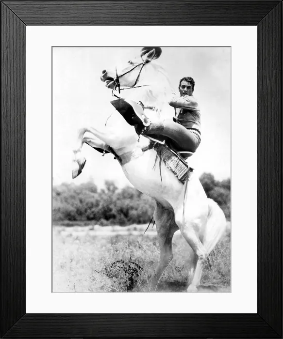 Framed Print : RIDE HIM, COWBOY, John Wayne, Duke the Horse, 1932 Framed Print : RIDE HIM, COWBOY, John Wayne, Duke the Horse, 1932