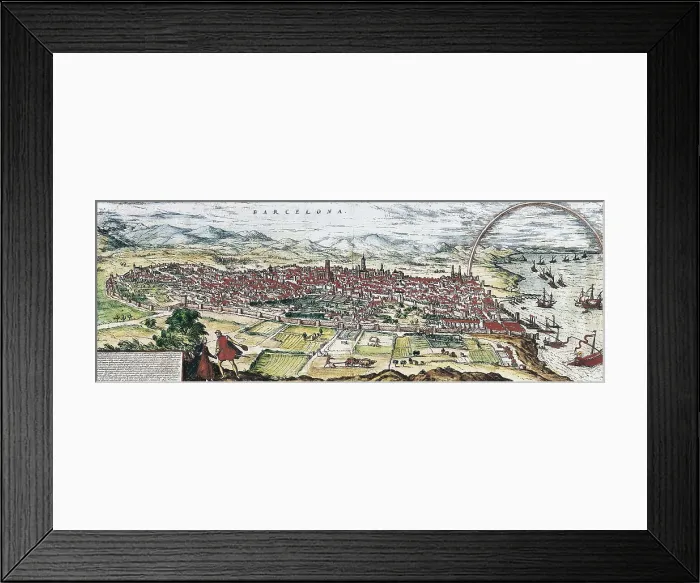 Framed Print : HOGENBERG, Franz (1535-1590). Civitatis Orbis Terrarum. 1572-1617