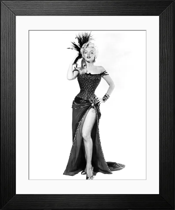 Framed Print : RIVER OF NO RETURN, Marilyn Monroe (in a costume by William Travilla), 1954. TM and Copyright 20th Century Fox Film Corp. All rights reserved / courtesy Everett Collection