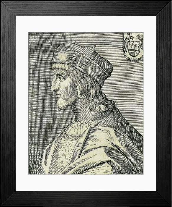 Framed Print : BORGIA, Cesare (1475-1507). Engraving. SPAIN. Madrid. National Library. AISA / Everett Collection**US SALES ONLY**