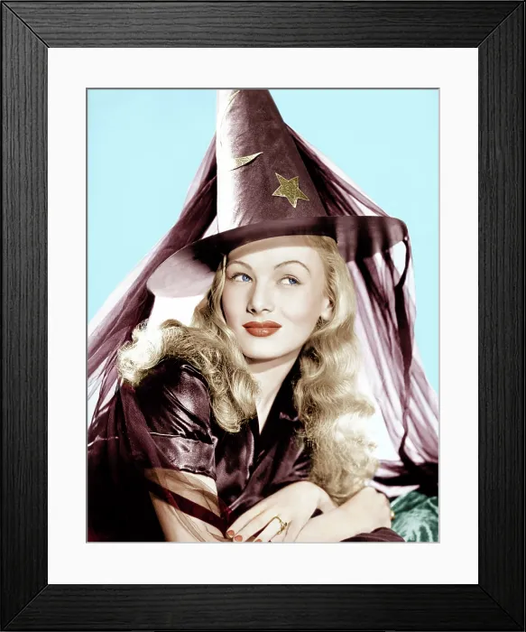 Framed Print : I MARRIED A WITCH, Veronica Lake, 1942