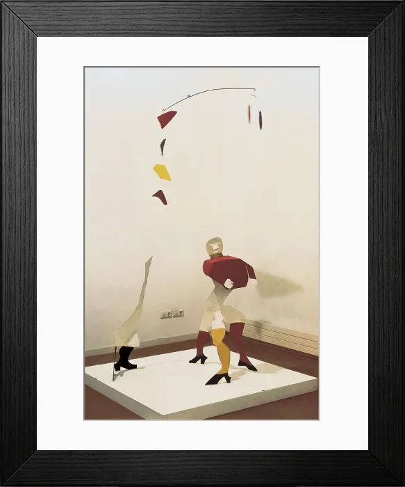 Framed Print : CALDER, Alexander (1898-1976). Mobile. 2nd half 20th c. Sculpture. AISA / Everett Collection**US SALES ONLY**