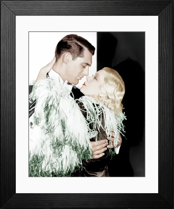 Framed Print : I'M NO ANGEL, from left: Cary Grant, Mae West, 1933