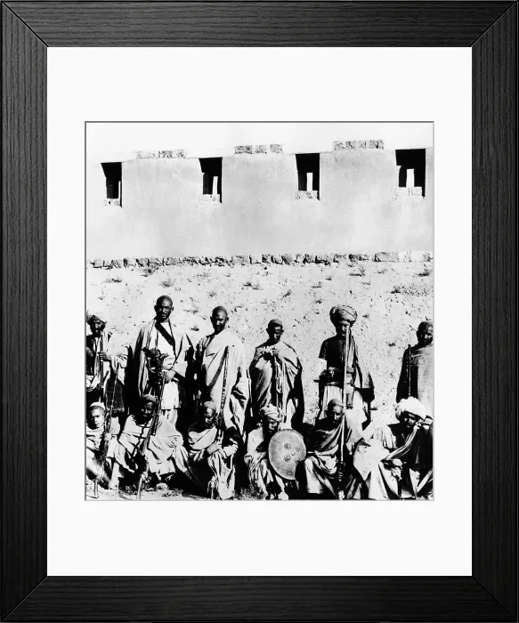 Framed Print : Pashtun tribe in the 1930s, in what is now Pakistan and Afghanistan