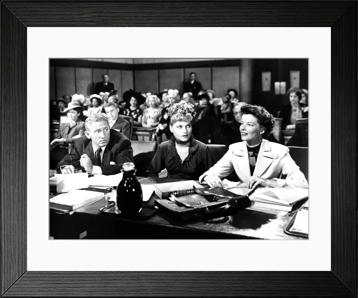 Framed Print : ADAM'S RIB, Spencer Tracy, David Wayne, Judy Holliday, Katharine Hepburn, 1949 Framed Print : ADAM'S RIB, Spencer Tracy, David Wayne, Judy Holliday, Katharine Hepburn, 1949