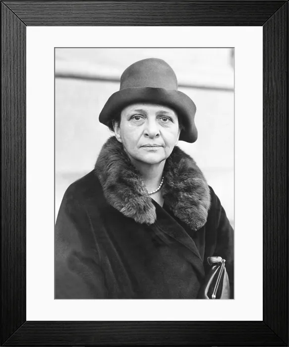 Framed Print : Frances Perkins was Industrial Commissioner of New York State