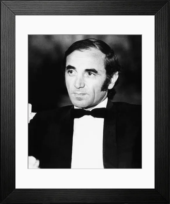Framed Print : THE ADVENTURERS, Charles Aznavour, 1970
