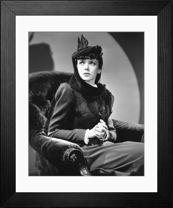 Framed Print : THE ADVENTURES OF SHERLOCK HOLMES, Ida Lupino, 1939. TM & copyright 20th Century Fox Film Corp. All rights reserved / courtesy Everett Collection