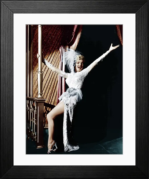Framed Print : THERE'S NO BUSINESS LIKE SHOW BUSINESS, Marilyn Monroe, 1954. 20th Century-Fox Film Corporation, TM & Copyright / courtesy Everett Collection