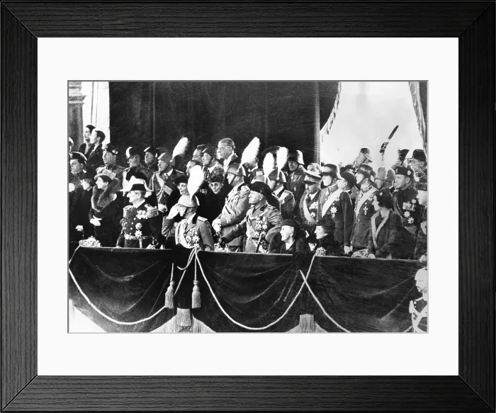 Framed Print : 25, 000 Italian soldiers parade for Admiral Horthy. Dec. 3, 1936 Framed Print : 25, 000 Italian soldiers parade for Admiral Horthy. Dec. 3, 1936