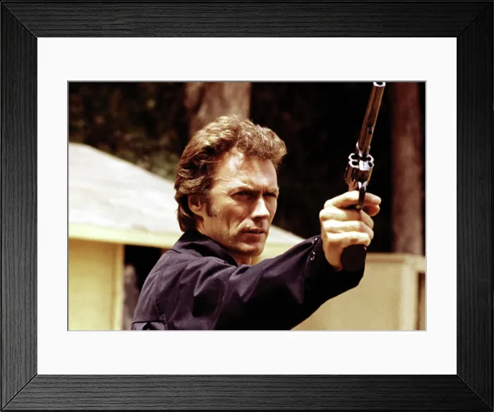 Framed Print : MAGNUM FORCE, Clint Eastwood, 1973