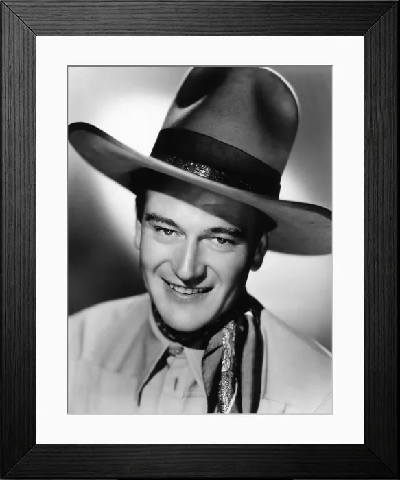 Framed Print : John Wayne, ca. 1935