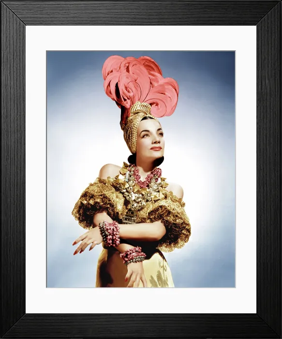 Framed Print : THAT NIGHT IN RIO, Carmen Miranda, 1941. 20th Century Fox Film Corporation, TM & Copyright / courtesy Everett Collection Framed Print : THAT NIGHT IN RIO, Carmen Miranda, 1941. 20th Century Fox Film Corporation, TM & Copyright / courtesy Everett Collection