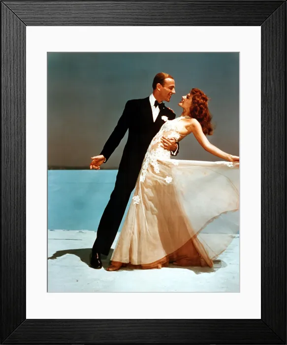 Framed Print : YOU WERE NEVER LOVELIER, Fred Astaire, Rita Hayworth, 1941