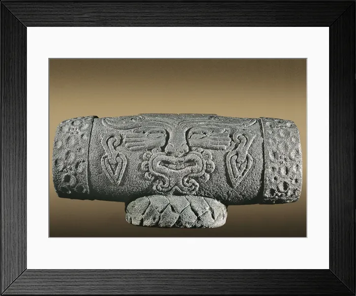 Framed Print : Macuilxochitl teponaztli votive. ca. 1500. Aztec art. Relief on rock. MEXICO. Mexico City. National Museum of Anthropology. Proc: MEXICO. Mexico City Framed Print : Macuilxochitl teponaztli votive. ca. 1500. Aztec art. Relief on rock. MEXICO. Mexico City. National Museum of Anthropology. Proc: MEXICO. Mexico City