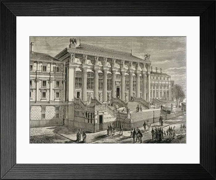 Framed Print : Paris. Court Justice in 19th c. Engraving. SPAIN. Madrid. National Library. AISA / Everett Collection**US SALES ONLY** Framed Print : Paris. Court Justice in 19th c. Engraving. SPAIN. Madrid. National Library. AISA / Everett Collection**US SALES ONLY**