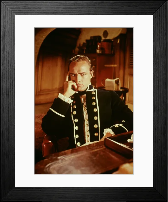 Framed Print : MUTINY ON THE BOUNTY, Marlon Brando, 1962