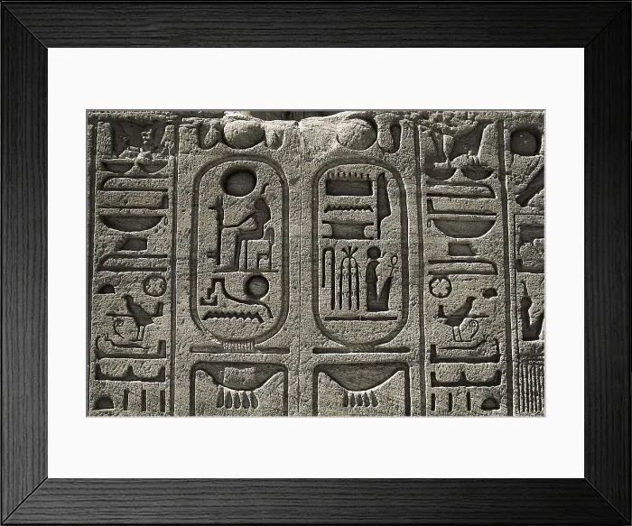 Framed Print : Great Temple of Rameses II. EGYPT. Abu Simbel. Great Temple of Rameses II