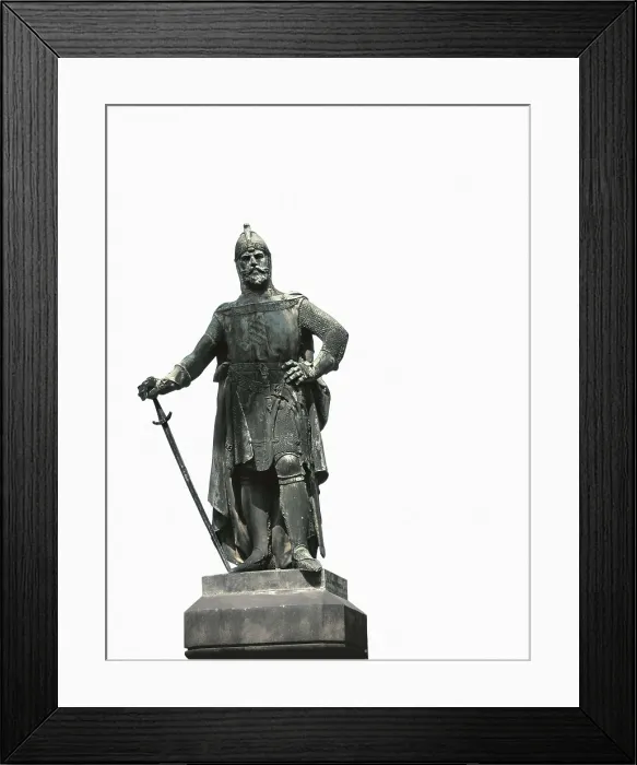 Framed Print : REYNES I GURGUI, Josep (1850-1926). Roger de Llria. 1888. Sculpture on bronze. AISA / Everett Collection**US SALES ONLY** Framed Print : REYNES I GURGUI, Josep (1850-1926). Roger de Llria. 1888. Sculpture on bronze. AISA / Everett Collection**US SALES ONLY**