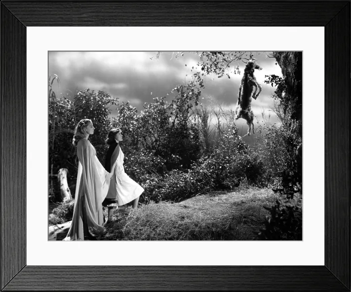 Framed Print : I WALKED WITH A ZOMBIE, Christine Gordon, Frances Dee, 1943 Framed Print : I WALKED WITH A ZOMBIE, Christine Gordon, Frances Dee, 1943