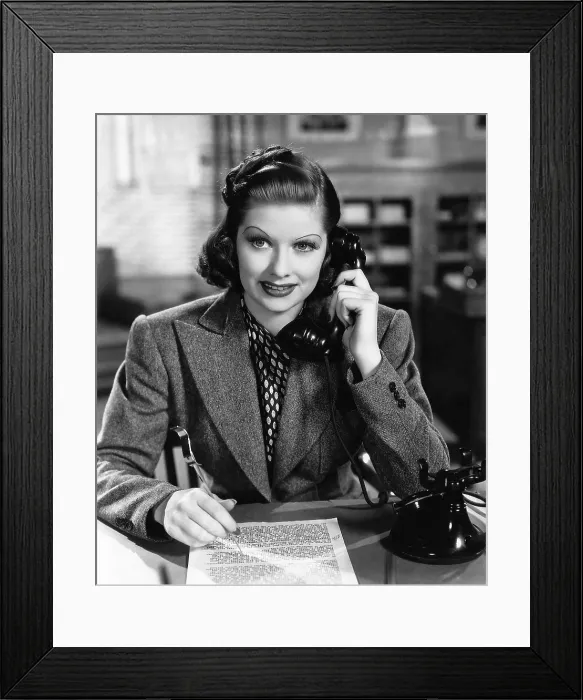 Framed Print : ROOM SERVICE, Lucille Ball, 1938 Framed Print : ROOM SERVICE, Lucille Ball, 1938