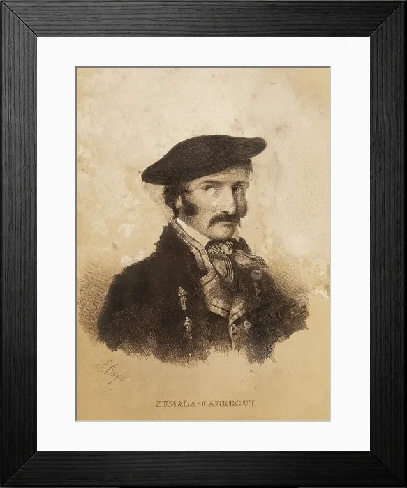 Framed Print : ZUMALACARREGUI, Toms (1788-1835). Spain. First Carlist War. Toms Zumalacrregui. Litography. SPAIN. Donostia. San Telmo Municipal Museum. AISA / Everett Collection**US SALES ONLY** Framed Print : ZUMALACARREGUI, Toms (1788-1835). Spain. First Carlist War. Toms Zumalacrregui. Litography. SPAIN. Donostia. San Telmo Municipal Museum. AISA / Everett Collection**US SALES ONLY**