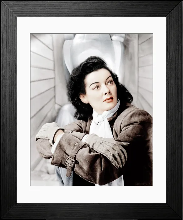 Framed Print : FLIGHT FOR FREEDOM, Rosalind Russell, 1943