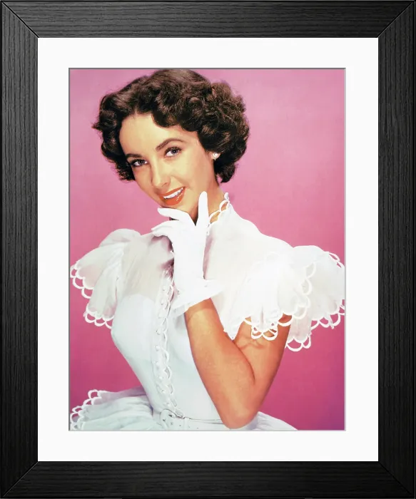 Framed Print : Elizabeth Taylor, 1950s