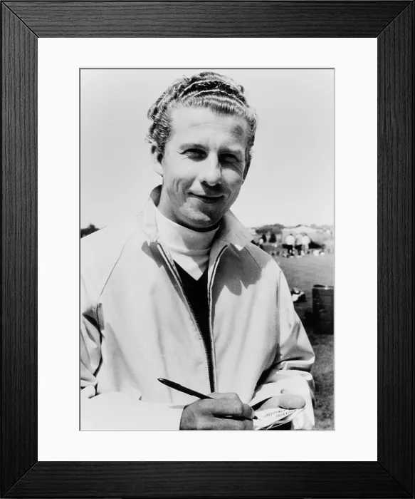 Framed Print : Bob Menne, American professional golfer at the North Shore Country Club, Milwaukee. July 9, 1970 Framed Print : Bob Menne, American professional golfer at the North Shore Country Club, Milwaukee. July 9, 1970