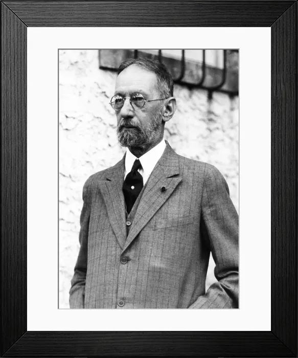 Framed Print : Mario Garcia Menocal, President of Cuba, from 1913 to 1921, as a refugee in Florida, 1933