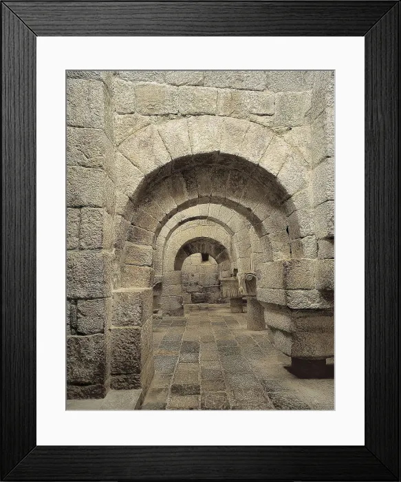 Framed Print : Monastery of San Salvador of Leyre. SPAIN. Yesa. Monastery of San Salvador of Leyre. Crypt. 9th c. Romanesque art. Architecture. AISA / Everett Collection**US SALES ONLY** Framed Print : Monastery of San Salvador of Leyre. SPAIN. Yesa. Monastery of San Salvador of Leyre. Crypt. 9th c. Romanesque art. Architecture. AISA / Everett Collection**US SALES ONLY**