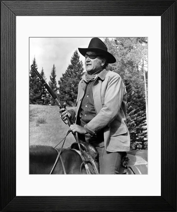 Framed Print : TRUE GRIT, John Wayne, 1969 Framed Print : TRUE GRIT, John Wayne, 1969