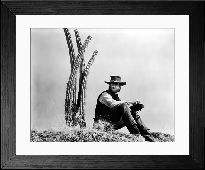 Framed Print : TWO MULES FOR SISTER SARA, Clint Eastwood, 1970