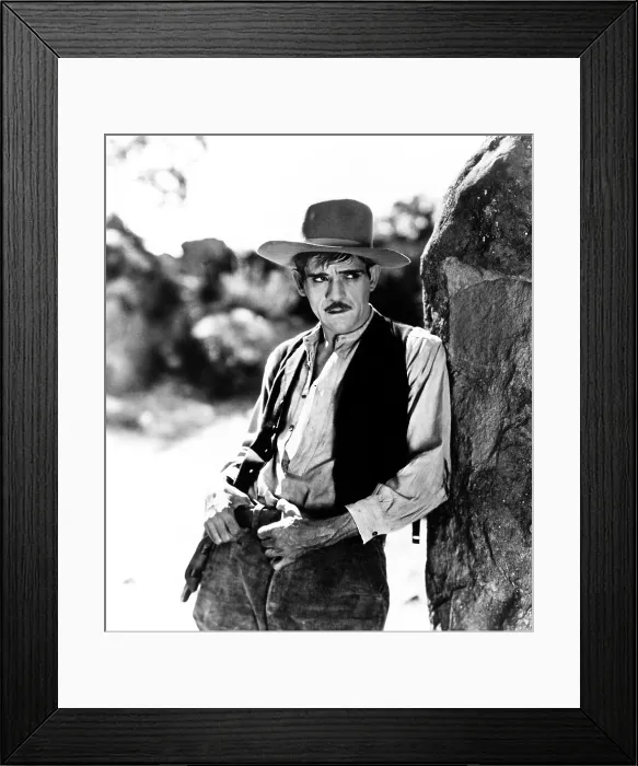 Framed Print : THE UTAH KID, Boris Karloff, 1930