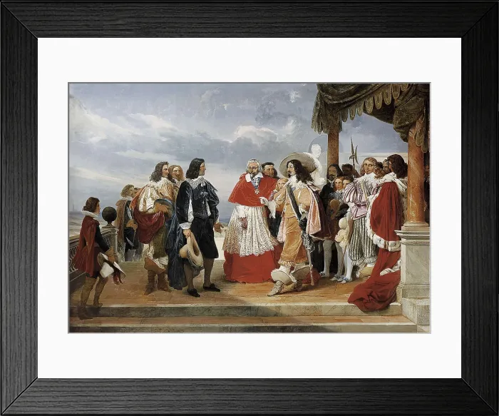 Framed Print : ALAUX, Jean (1786-1864)