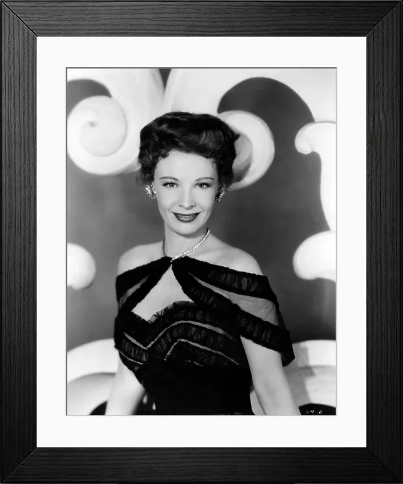 Framed Print : A DOUBLE LIFE, Signe Hasso, 1947