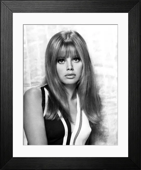 Framed Print : THE DOUBLE MAN, Britt Ekland, 1967 Framed Print : THE DOUBLE MAN, Britt Ekland, 1967