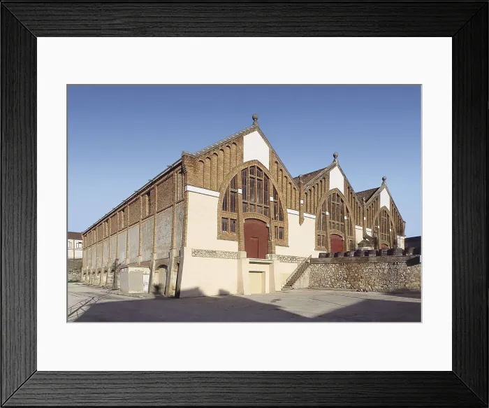 Framed Print : DOMENECH I ROURA, Pere (1881-1962); DOMENECH I MONTANER, Lluis (1850-1923). Celler Cooperatiu. 1913. SPAIN. L'Espluga de Francol. Modernism. Architecture Framed Print : DOMENECH I ROURA, Pere (1881-1962); DOMENECH I MONTANER, Lluis (1850-1923). Celler Cooperatiu. 1913. SPAIN. L'Espluga de Francol. Modernism. Architecture