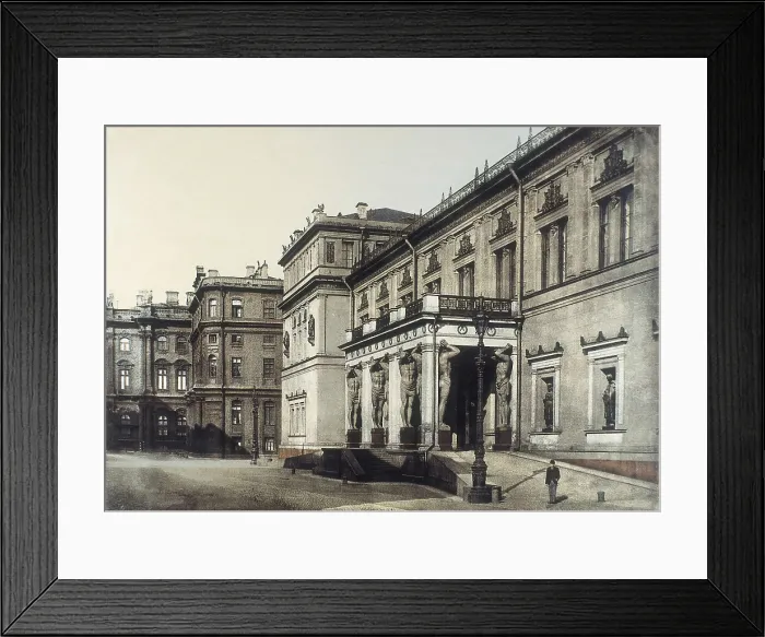 Framed Print : Saint Petersburg (1900). The Hermitage Museum. AISA / Everett Collection**US SALES ONLY**