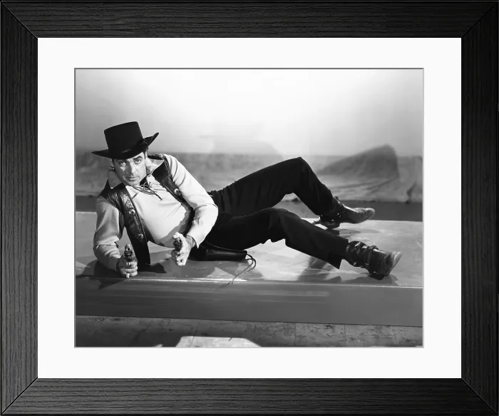 Framed Print : DOMINO KID, Rory Calhoun, 1957 Framed Print : DOMINO KID, Rory Calhoun, 1957