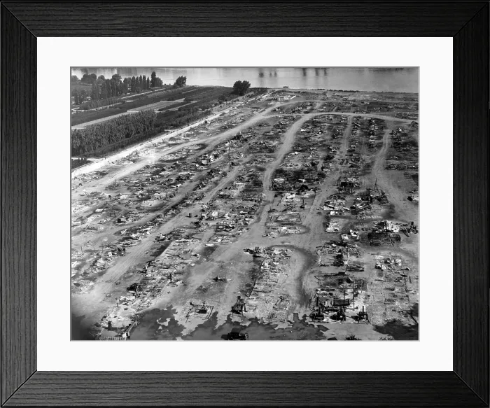 Framed Print : The bulldozed and smoking remains of the Bonus Army Encampment at Anacostia Flats in Washington, DC. July 29, 1932. (CSU_ALPHA_1780) CSU Archives / Everett Collection Framed Print : The bulldozed and smoking remains of the Bonus Army Encampment at Anacostia Flats in Washington, DC. July 29, 1932. (CSU_ALPHA_1780) CSU Archives / Everett Collection