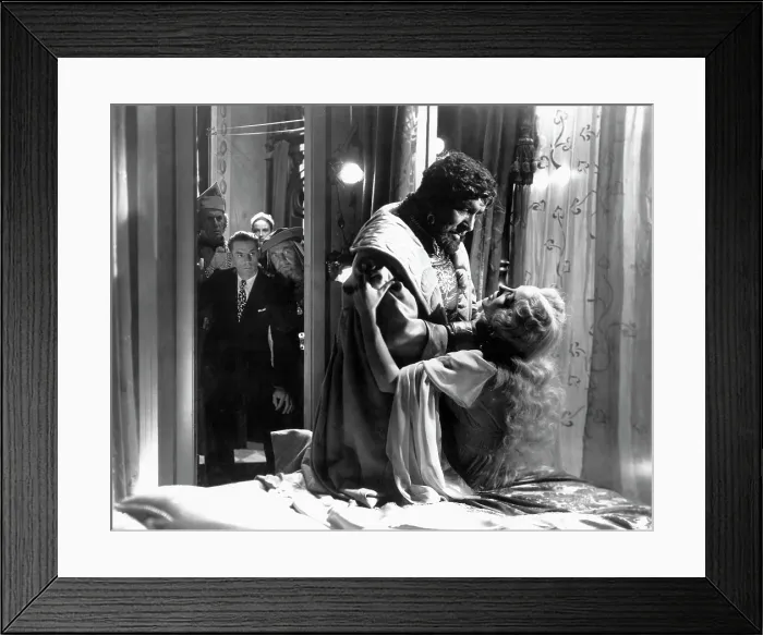 Framed Print : A DOUBLE LIFE, John Drew Colt, Ronald Colman, Signe Hasso, 1947