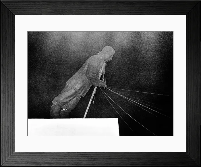 Framed Print : The 1956 Hungarian Uprising. A statue of Joseph Stalin was pulled down on the first day of the revolt against Soviet rule