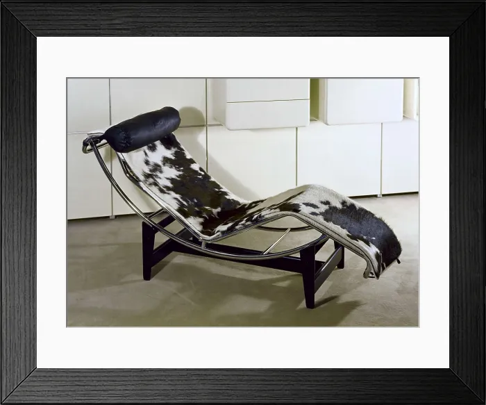 Framed Print : LE CORBUSIER, Charles-douard Jeanneret, named (1887-1965). Chaise longue. 1929. Furniture. AISA / Everett Collection - Image has fine art copyright Framed Print : LE CORBUSIER, Charles-douard Jeanneret, named (1887-1965). Chaise longue. 1929. Furniture. AISA / Everett Collection - Image has fine art copyright