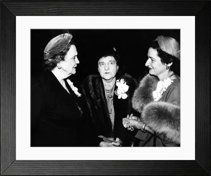 Framed Print : Three women recipients of the Togetherness Award Framed Print : Three women recipients of the Togetherness Award